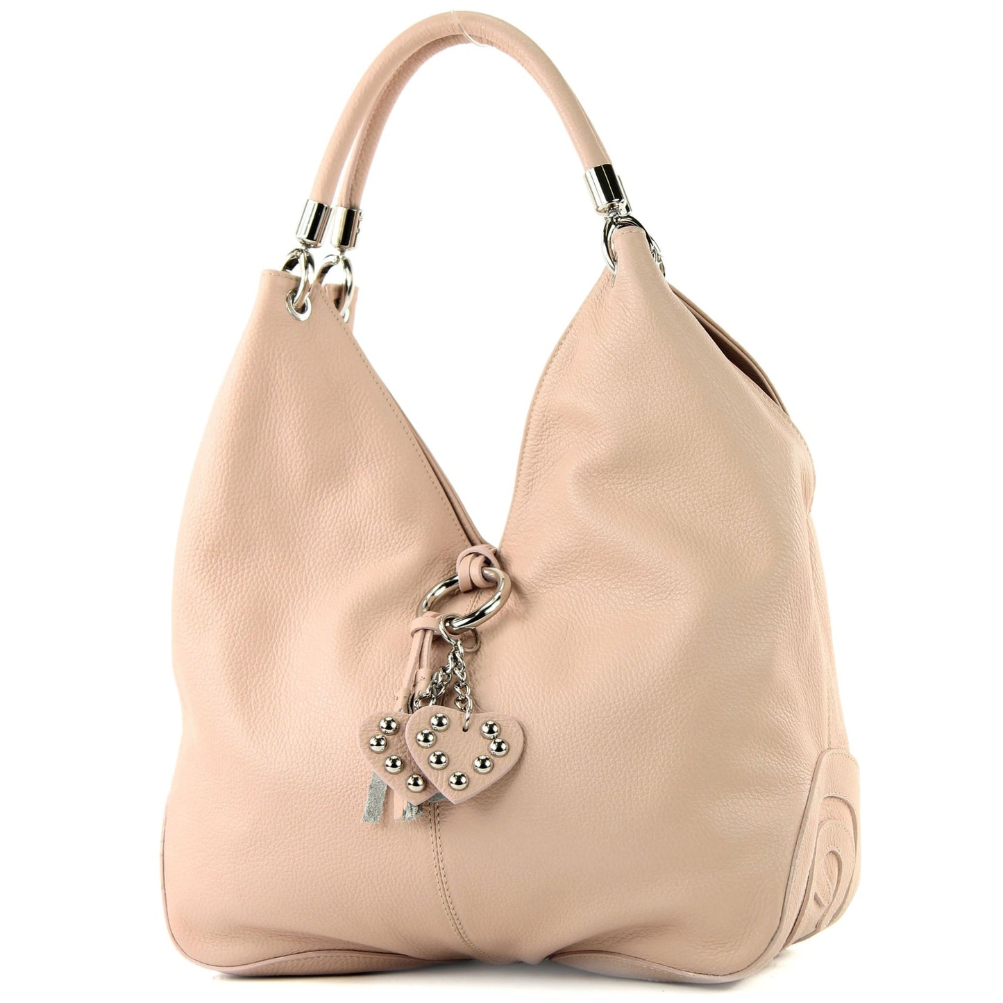 modamoda de 330 Damen Leder Nappaleder Wildleder Schultertasche Henkeltasche groß handmade in Italy