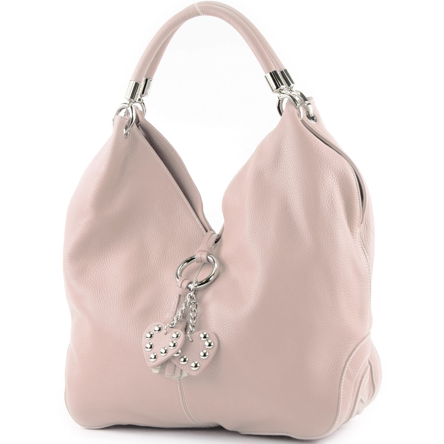 modamoda de 330 Damen Leder Nappaleder Wildleder Schultertasche Henkeltasche groß handmade in Italy