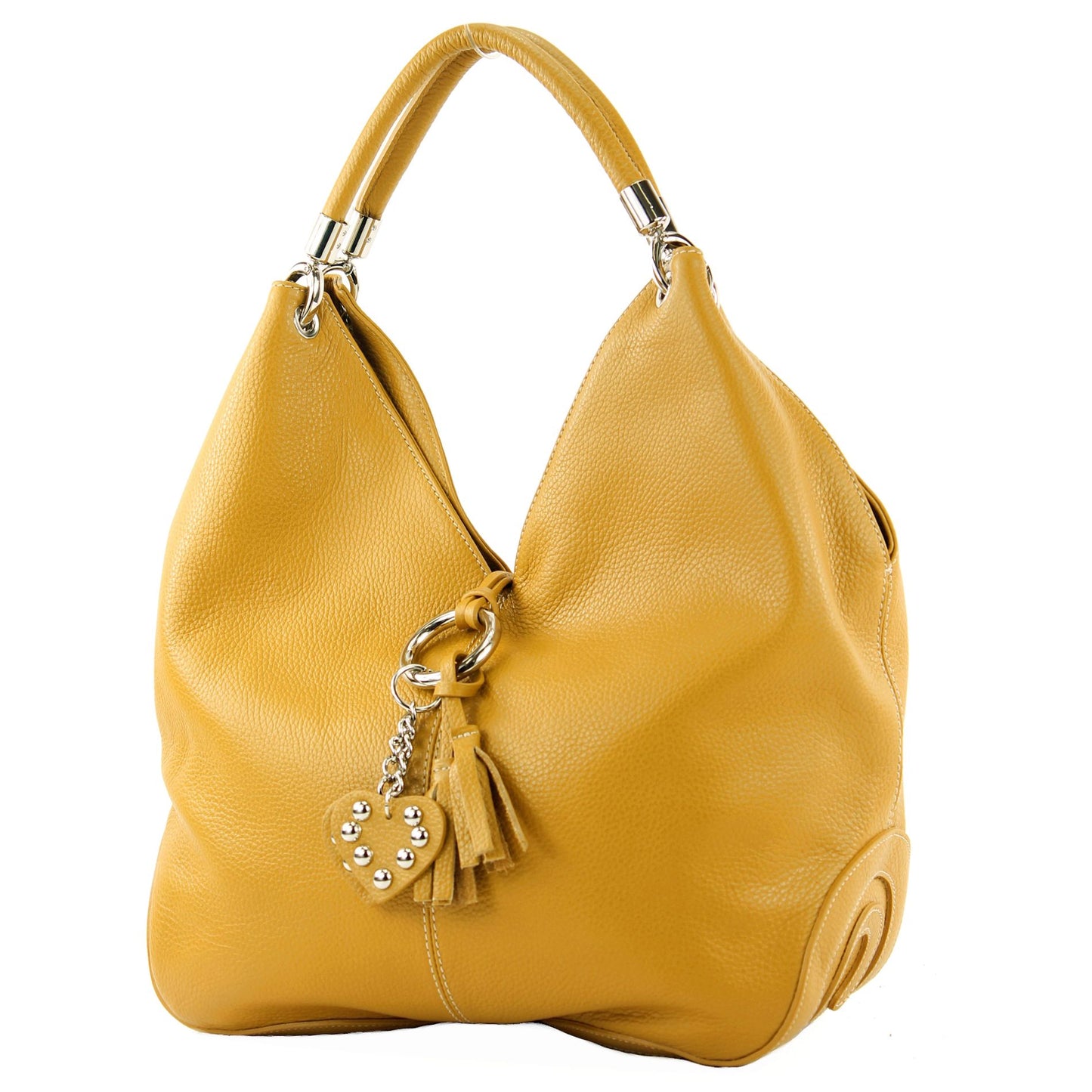modamoda de 330 Damen Leder Nappaleder Wildleder Schultertasche Henkeltasche groß handmade in Italy