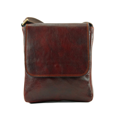 modamoda de A001 3 Größen Herren Unisex Leder Umhängetasche Messenger Bag handmade in Italy