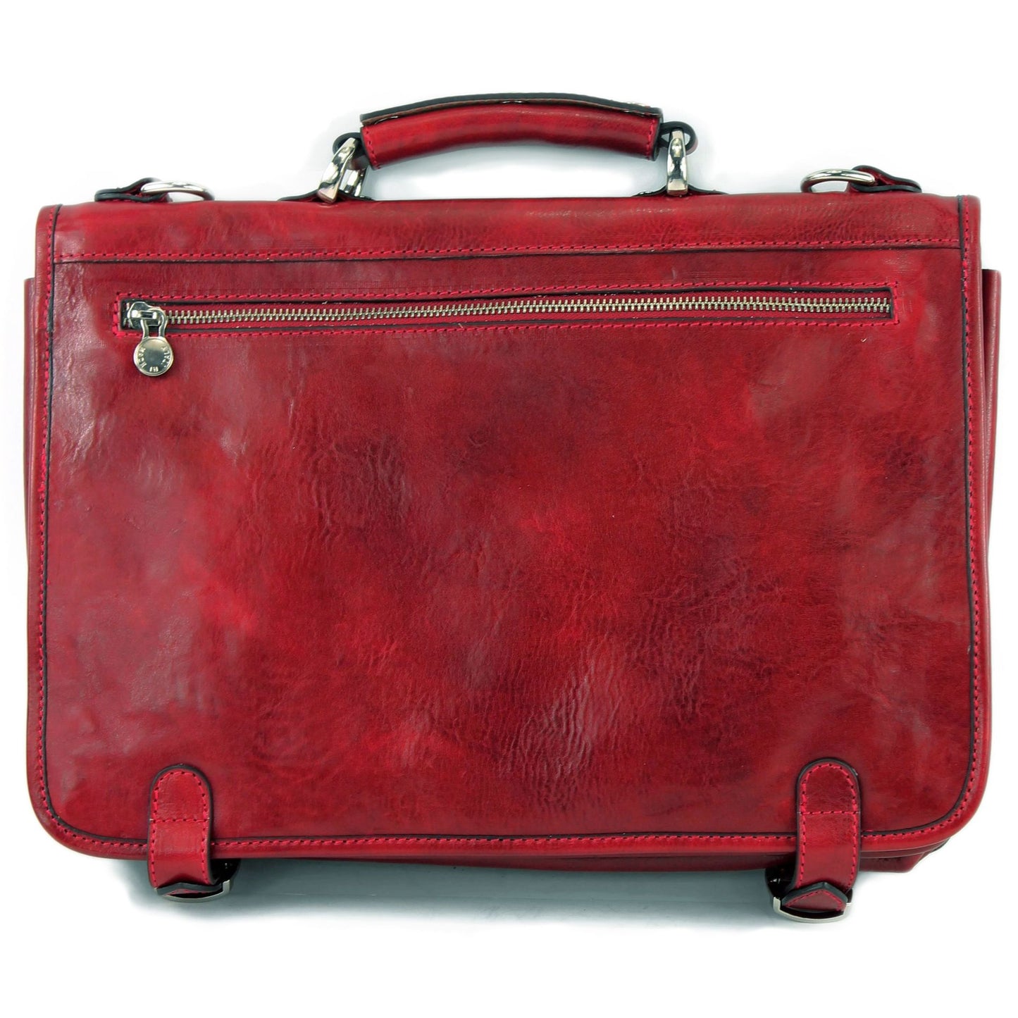 modamoda de - A006 - ital. Business Laptop Akten Tasche Leder