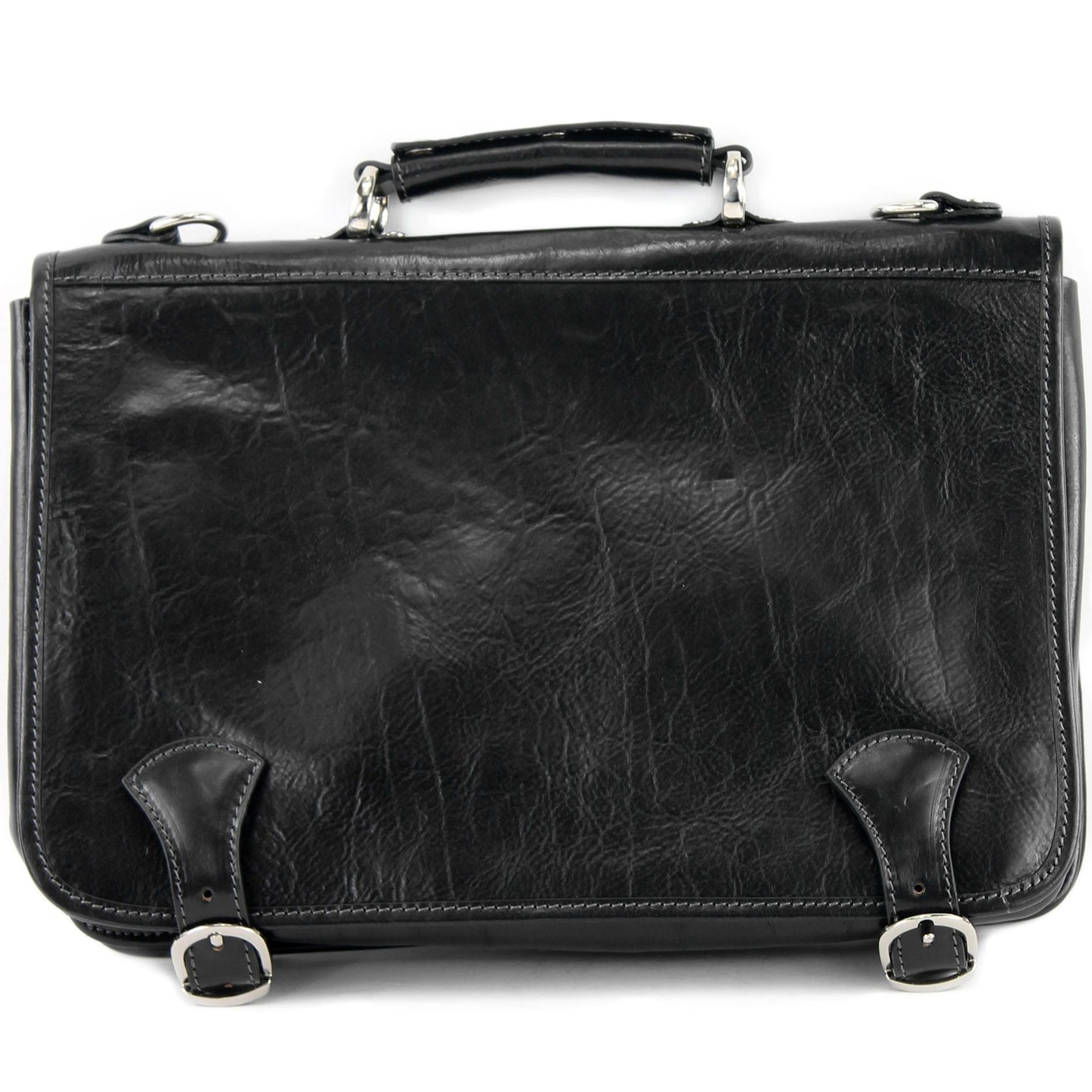 modamoda de - A006 - ital. Business Laptop Akten Tasche Leder