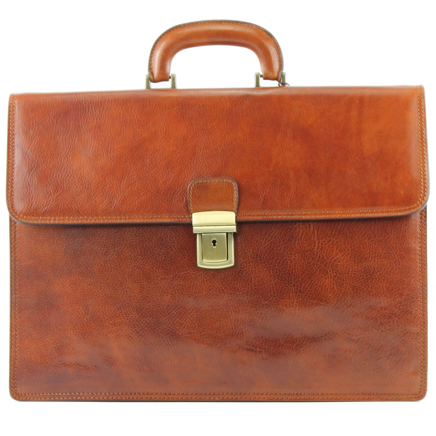 modamoda de - A008 - ital. Leder Business Aktentasche 2 Größen