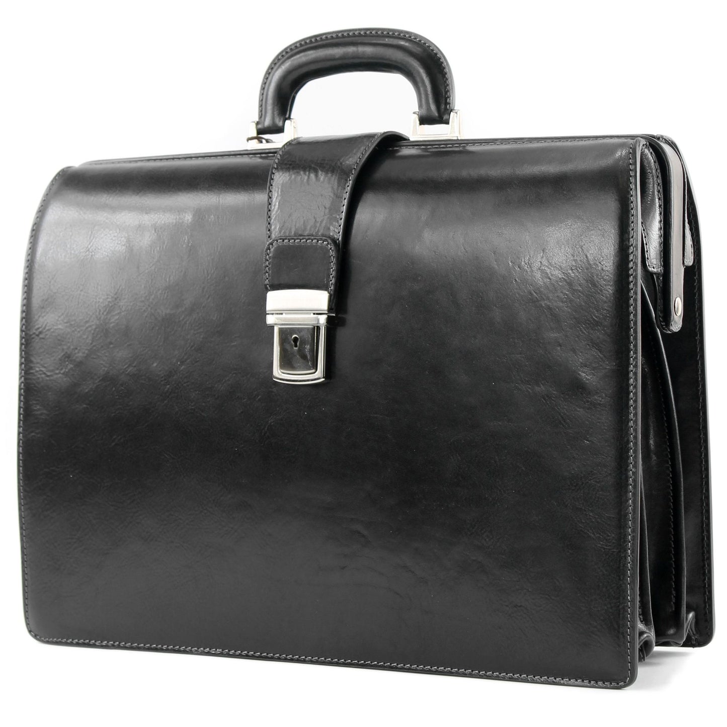 modamoda de - A011 - ital. Business Bügelaktentasche Leder