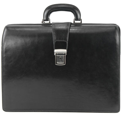modamoda de - A011 - ital. Business Bügelaktentasche Leder