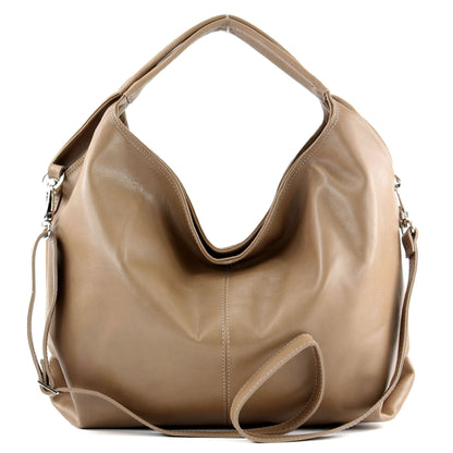modamoda de -  DS26 - ital Damenhandtasche aus Nappaleder