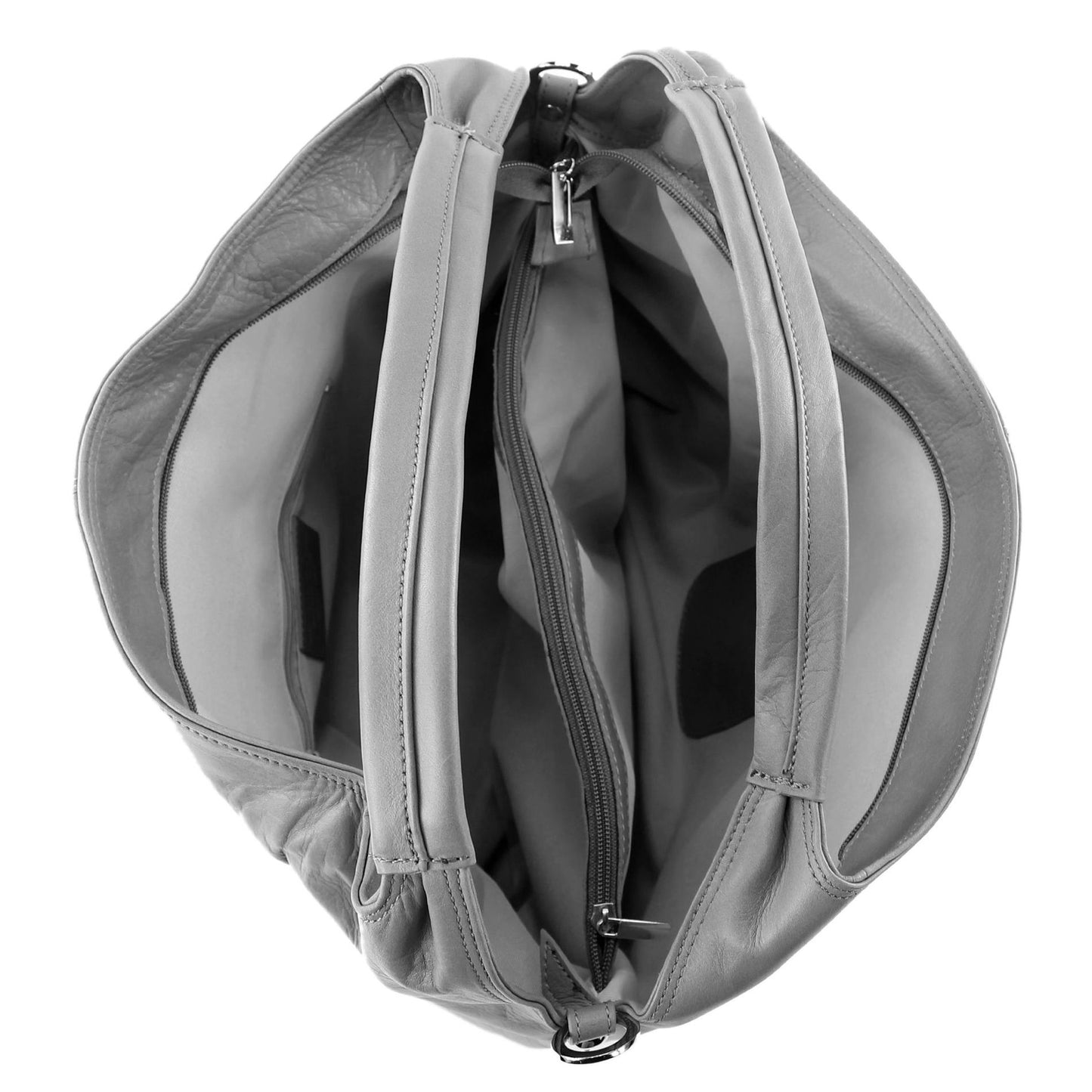 modamoda de -  DS26 - ital Damenhandtasche aus Nappaleder