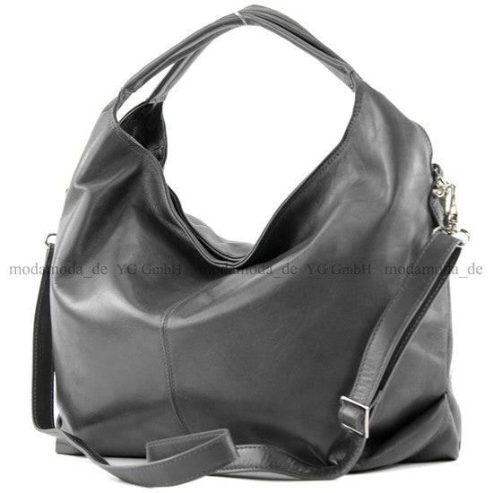 modamoda de -  DS26 - ital Damenhandtasche aus Nappaleder