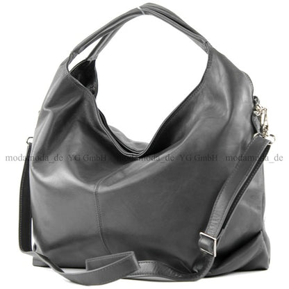 modamoda de -  DS26 - ital Damenhandtasche aus Nappaleder