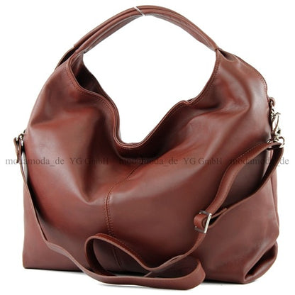 modamoda de -  DS26 - ital Damenhandtasche aus Nappaleder