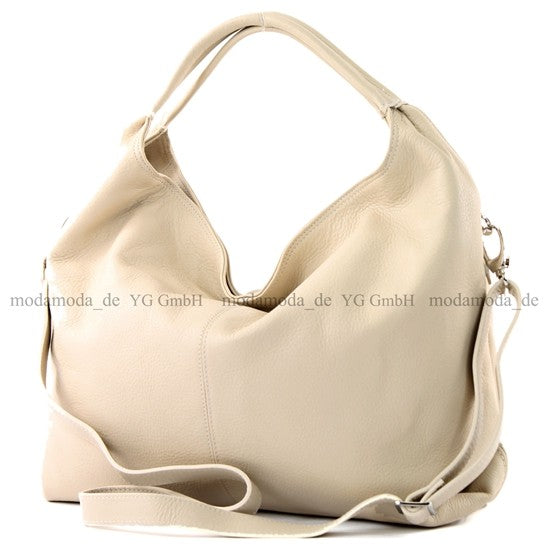 modamoda de -  DS26 - ital Damenhandtasche aus Nappaleder