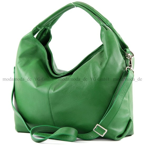 modamoda de -  DS26 - ital Damenhandtasche aus Nappaleder