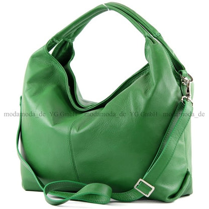 modamoda de -  DS26 - ital Damenhandtasche aus Nappaleder