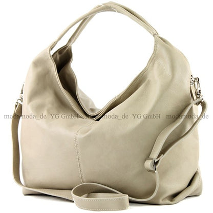 modamoda de -  DS26 - ital Damenhandtasche aus Nappaleder