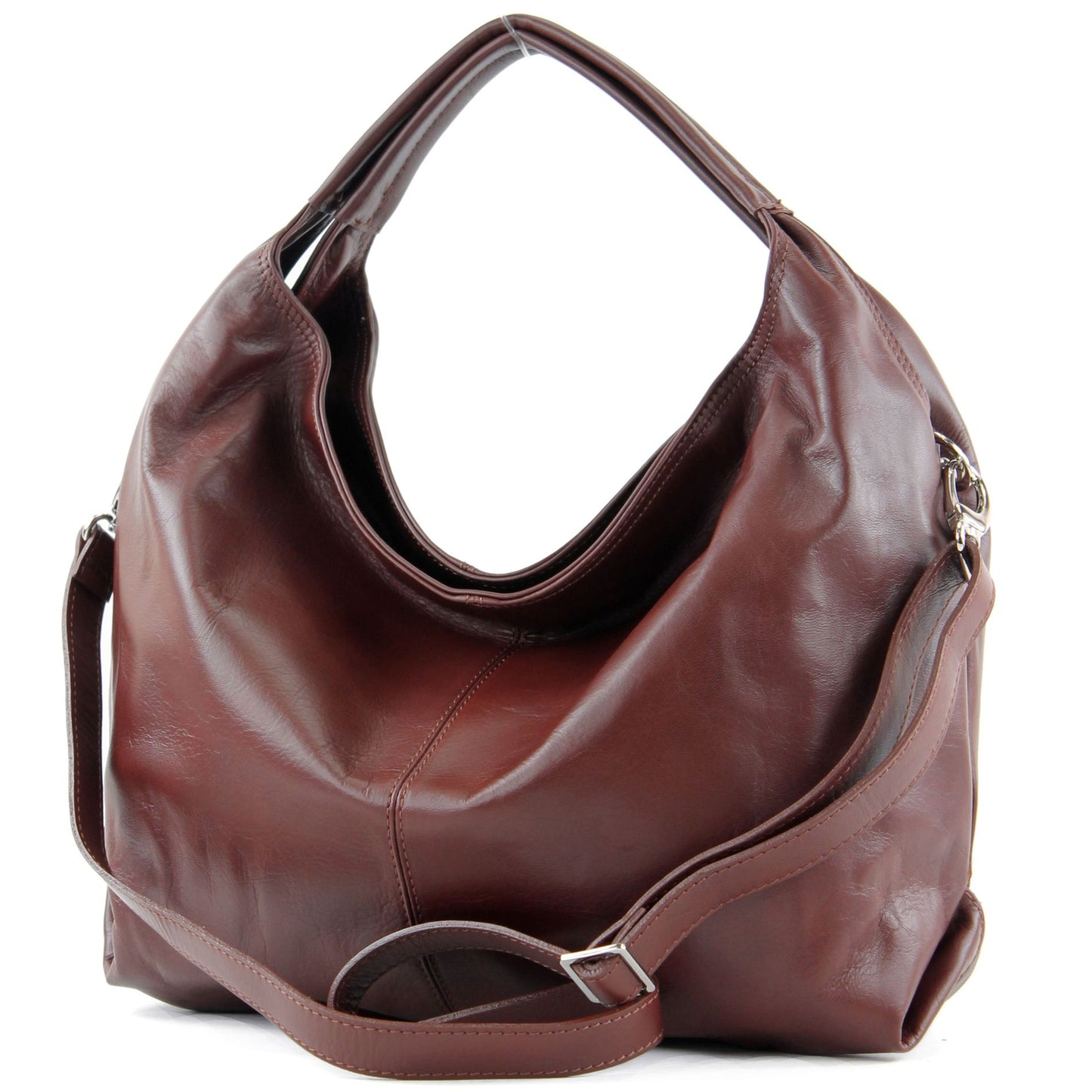 modamoda de -  DS26 - ital Damenhandtasche aus Nappaleder