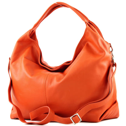 modamoda de -  DS26 - ital Damenhandtasche aus Nappaleder