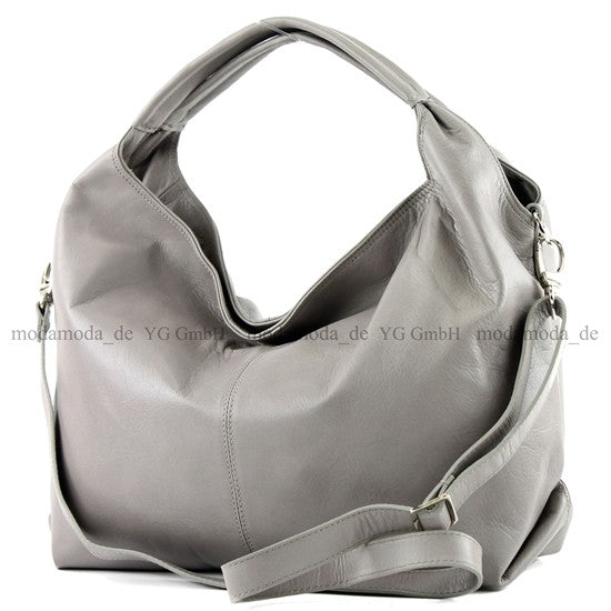 modamoda de -  DS26 - ital Damenhandtasche aus Nappaleder