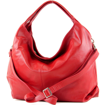 modamoda de -  DS26 - ital Damenhandtasche aus Nappaleder