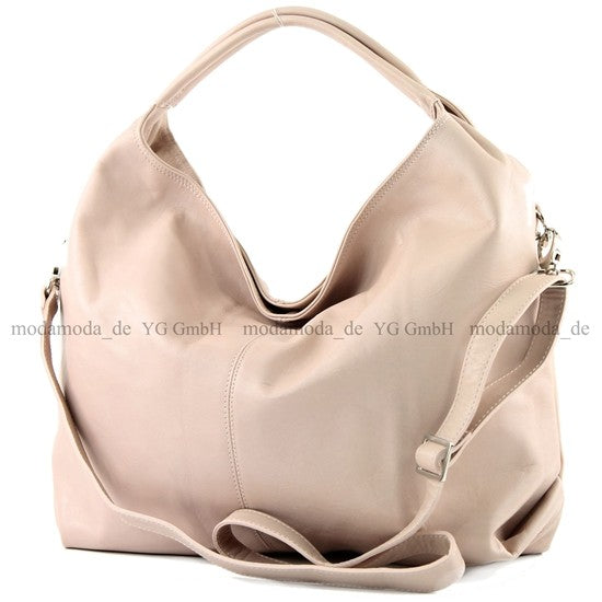 modamoda de -  DS26 - ital Damenhandtasche aus Nappaleder