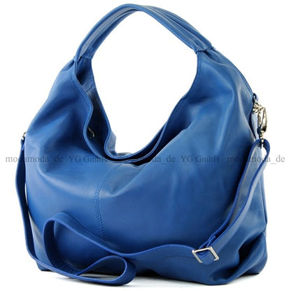 modamoda de -  DS26 - ital Damenhandtasche aus Nappaleder
