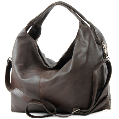 modamoda de -  DS26 - ital Damenhandtasche aus Nappaleder