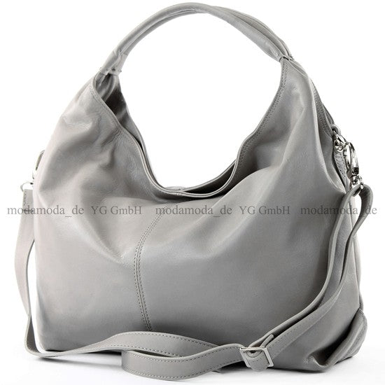 modamoda de -  DS26 - ital Damenhandtasche aus Nappaleder