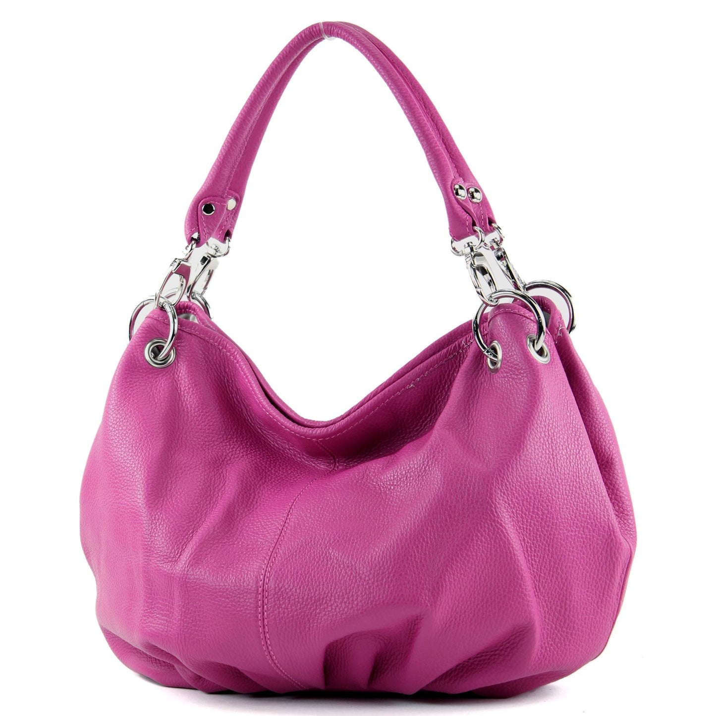 modamoda de IT40 Damen Leder / Nappaleder Schultertasche Hobo Bag handmade in Italy