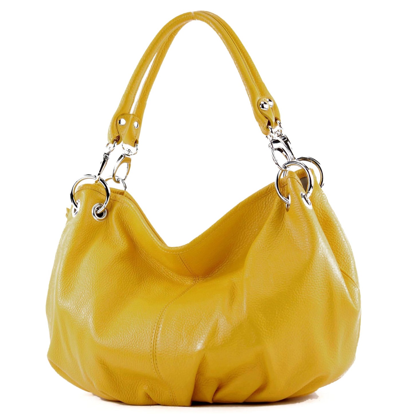 modamoda de IT40 Damen Leder / Nappaleder Schultertasche Hobo Bag handmade in Italy