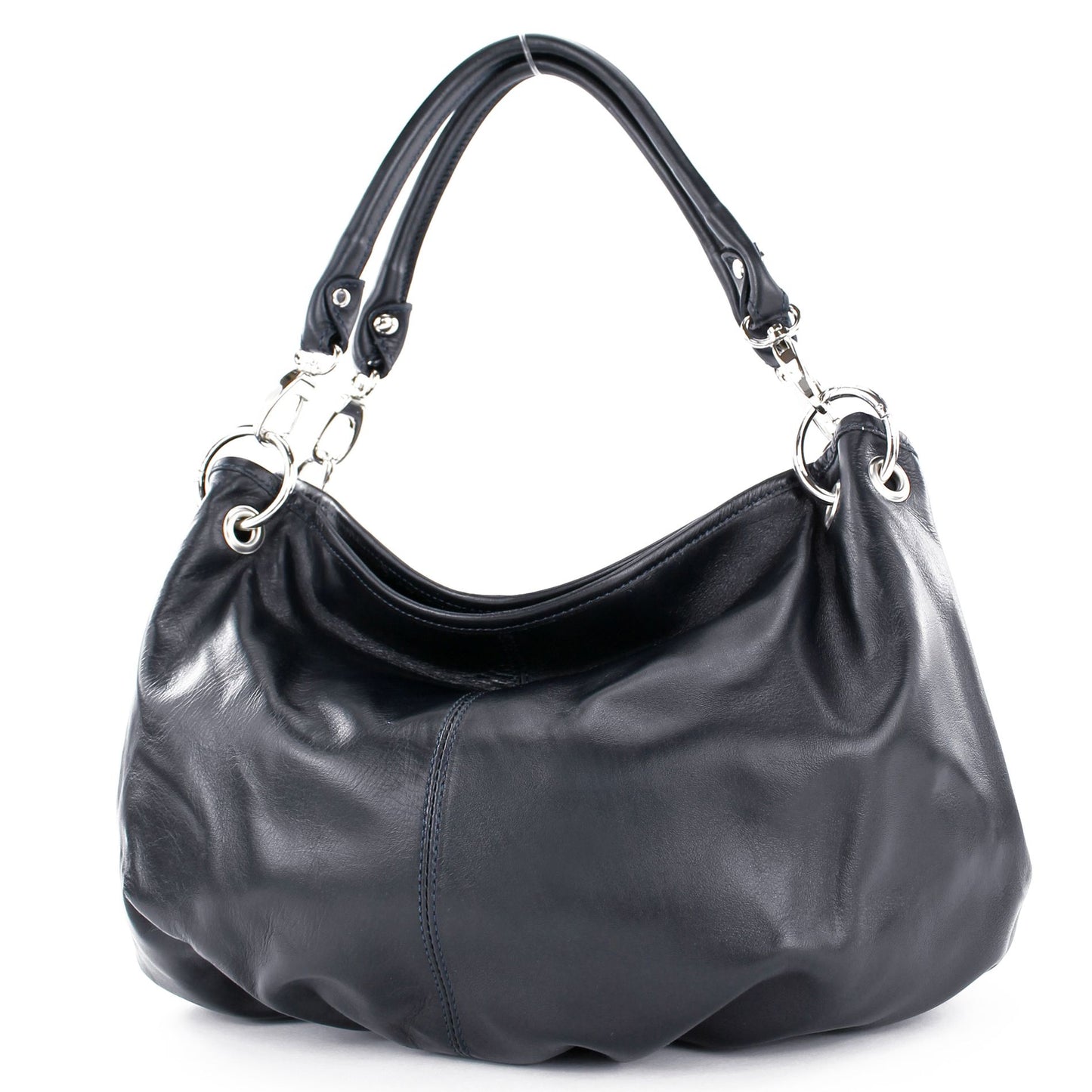 modamoda de IT40 Damen Leder / Nappaleder Schultertasche Hobo Bag handmade in Italy