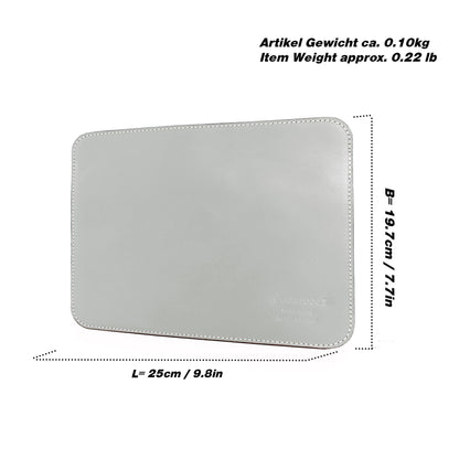 modamoda de - MP01 - Office Mousepad Echtleder 245 x 195 mm