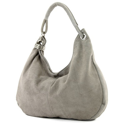 modamoda de - T02 - ital Shopper aus Wildleder Groß