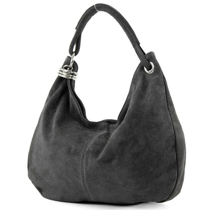 modamoda de - T02 - ital Shopper aus Wildleder Groß