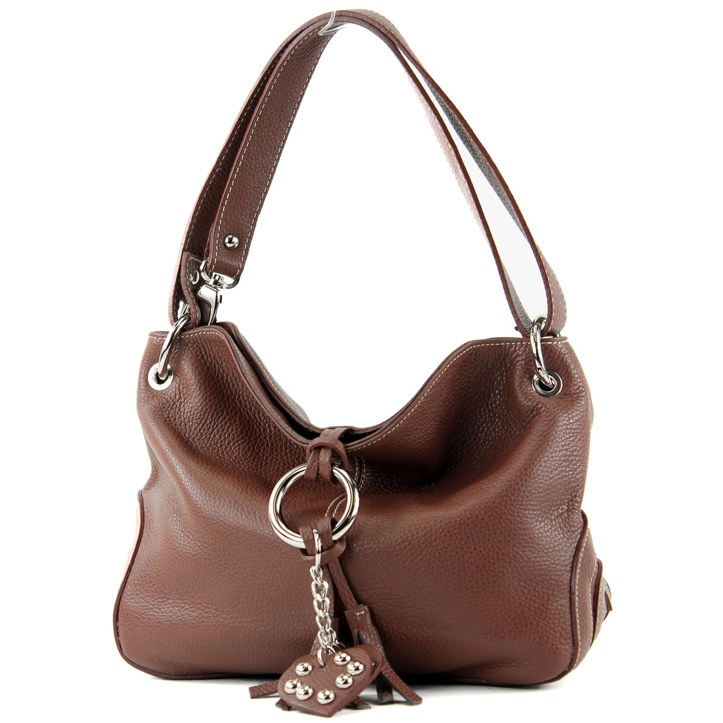 modamoda de - T10 -  ital. Leder Schultertasche Umhängetasche