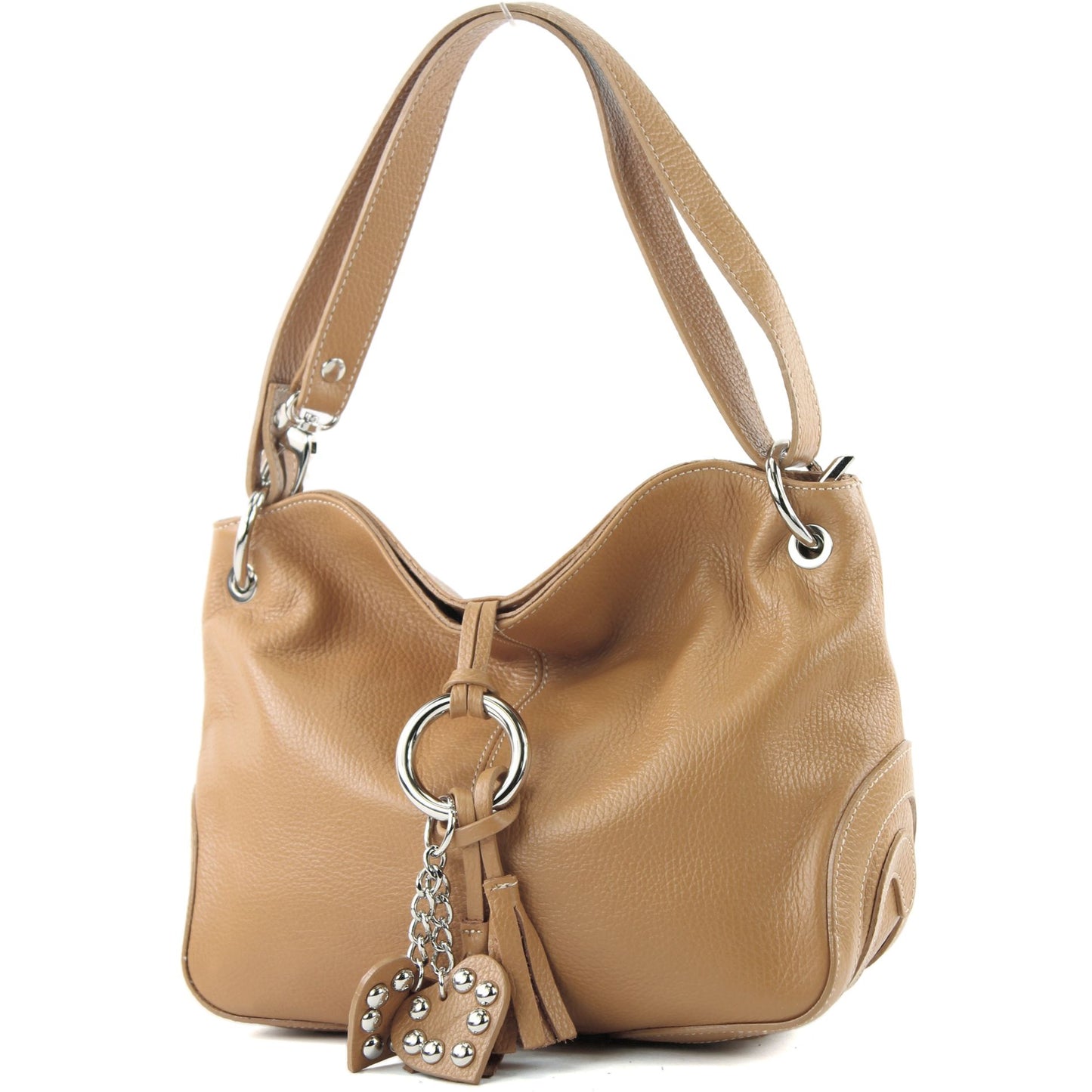 modamoda de - T10 -  ital. Leder Schultertasche Umhängetasche