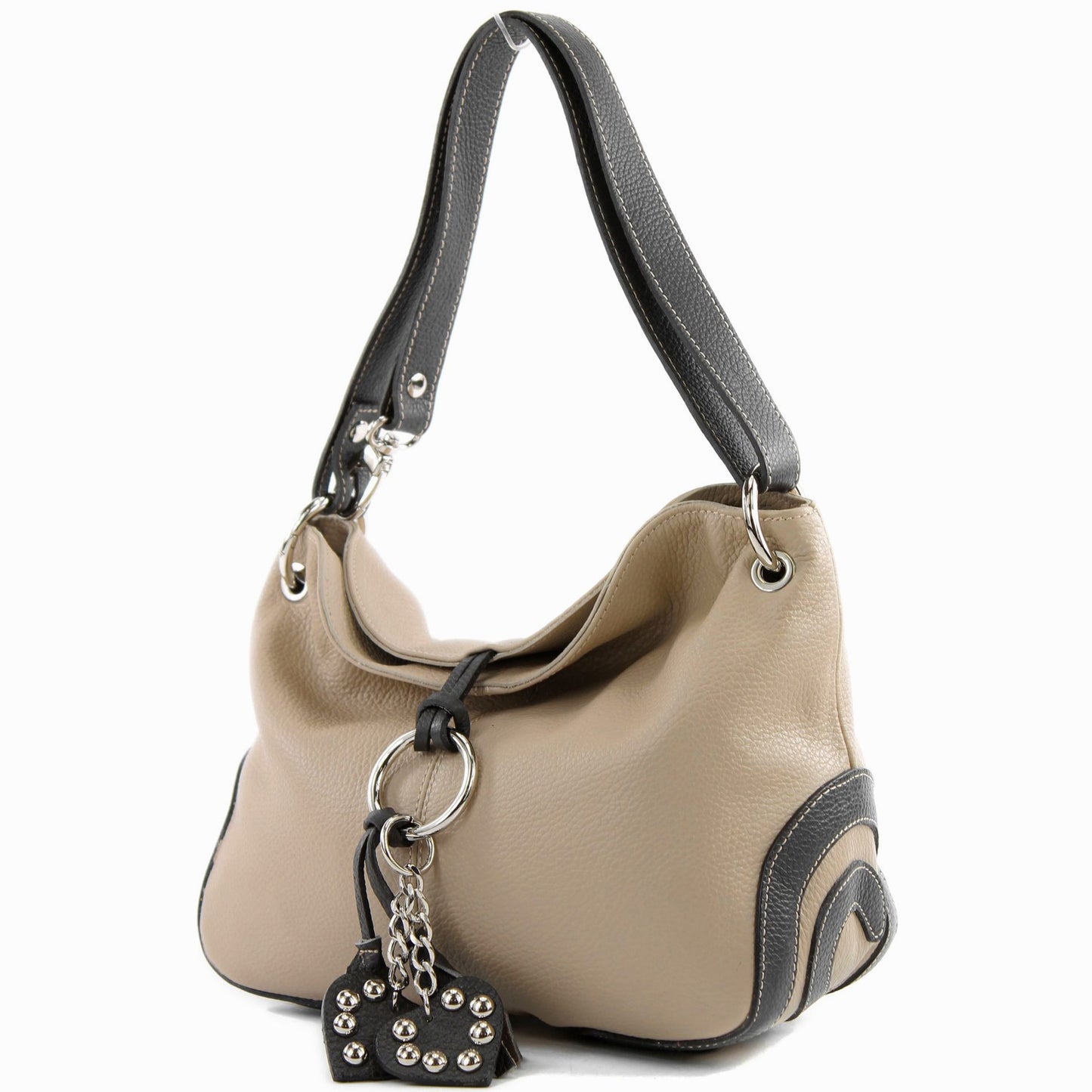 modamoda de - T10 -  ital. Leder Schultertasche Umhängetasche