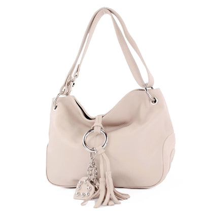 modamoda de - T10 -  ital. Leder Schultertasche Umhängetasche