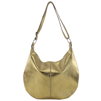 modamoda de - T123 - ital Umhängetasche Schultertasche Wildleder