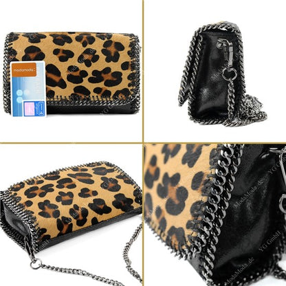 modamoda de - T124 - ital. Clutch Pochette Unterarmtasche Abendtasche Leder