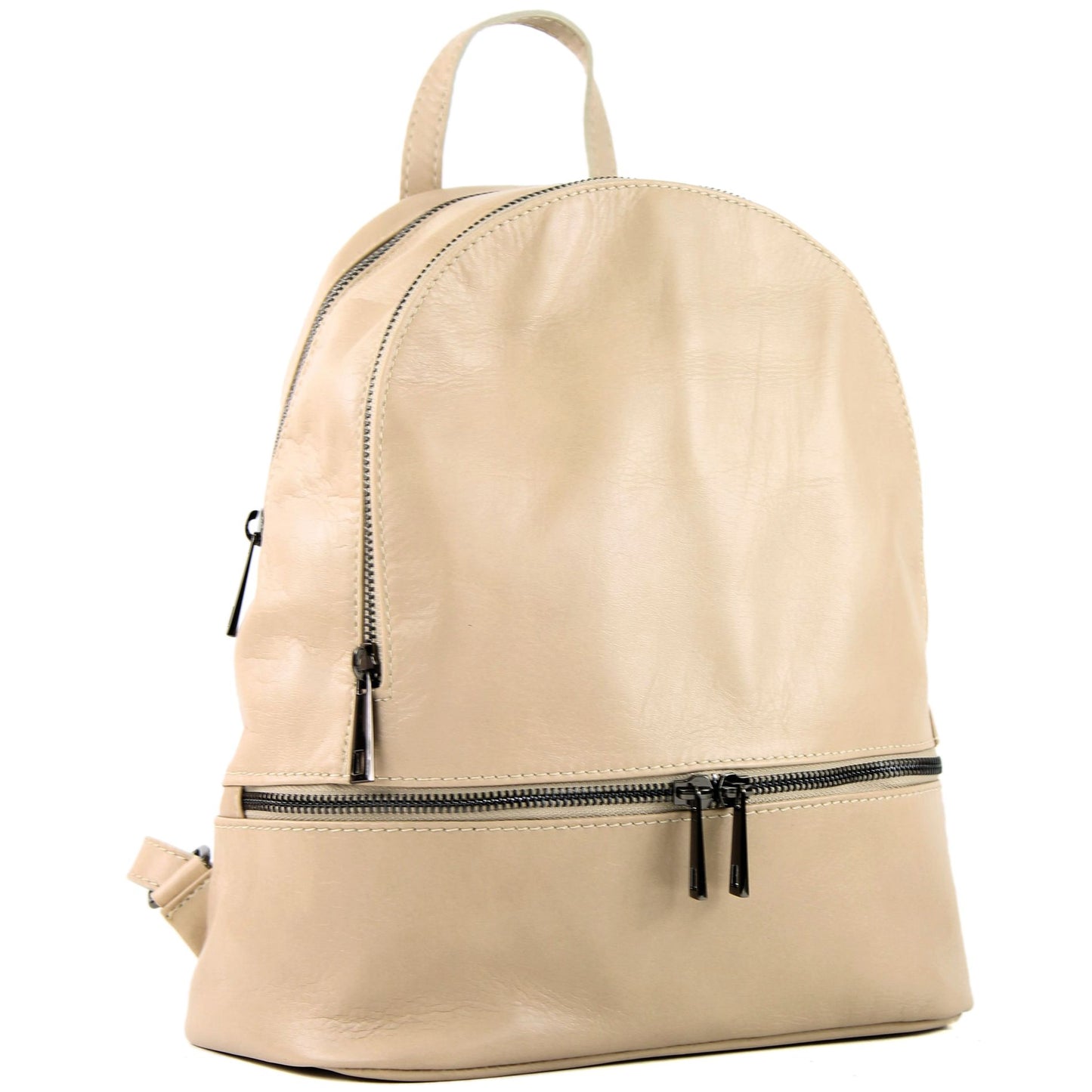 modamoda de T137 Damen Leder Rucksack Handtasche Medium handmade in Italy