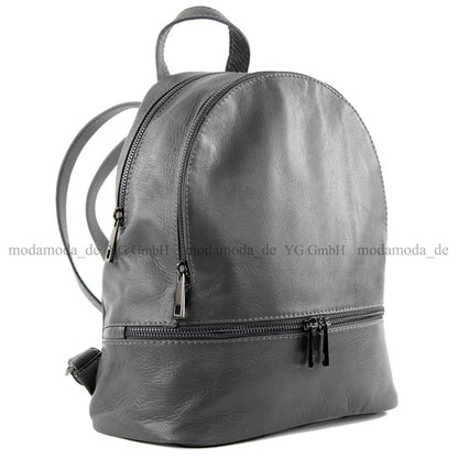 modamoda de T137 Damen Leder Rucksack Handtasche Medium handmade in Italy