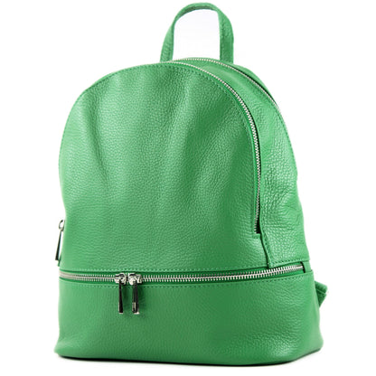 modamoda de T137 Damen Leder Rucksack Handtasche Medium handmade in Italy