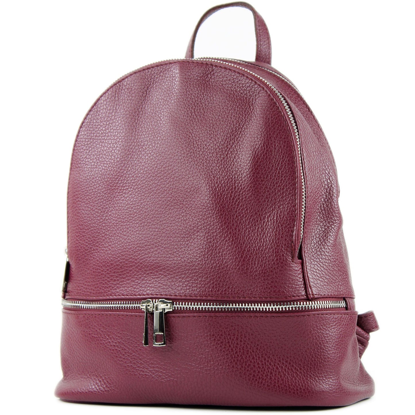 modamoda de T137 Damen Leder Rucksack Handtasche Medium handmade in Italy