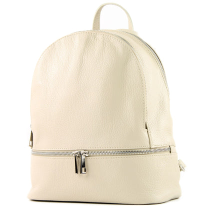 modamoda de T137 Damen Leder Rucksack Handtasche Medium handmade in Italy