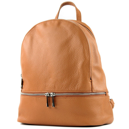 modamoda de T137 Damen Leder Rucksack Handtasche Medium handmade in Italy