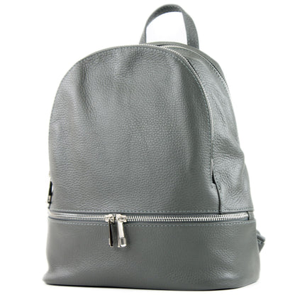 modamoda de T137 Damen Leder Rucksack Handtasche Medium handmade in Italy