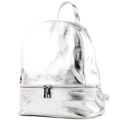 modamoda de T137 Damen Leder Rucksack Handtasche Medium handmade in Italy