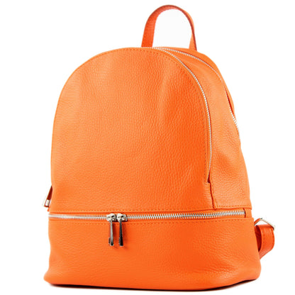 modamoda de T137 Damen Leder Rucksack Handtasche Medium handmade in Italy