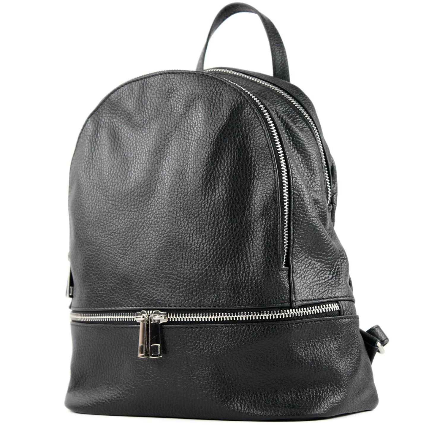 modamoda de T137 Damen Leder Rucksack Handtasche Medium handmade in Italy