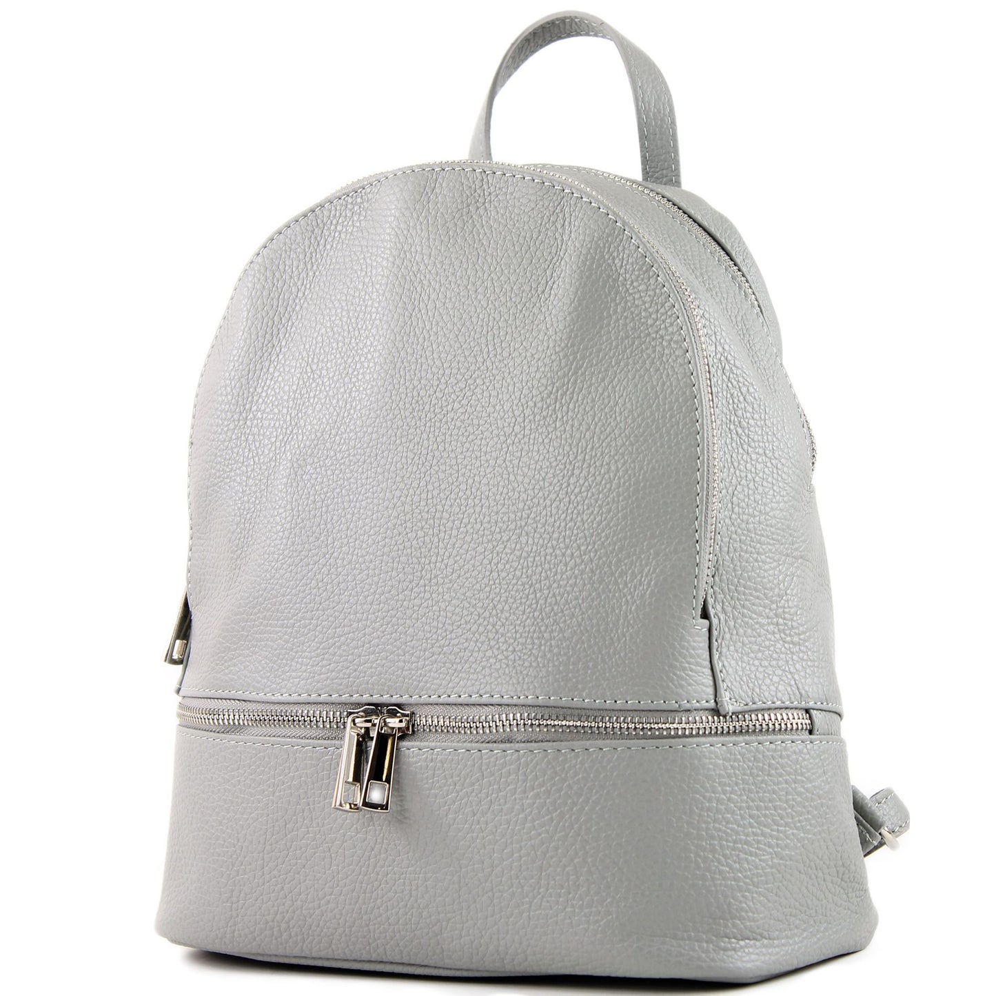 modamoda de T137 Damen Leder Rucksack Handtasche Medium handmade in Italy