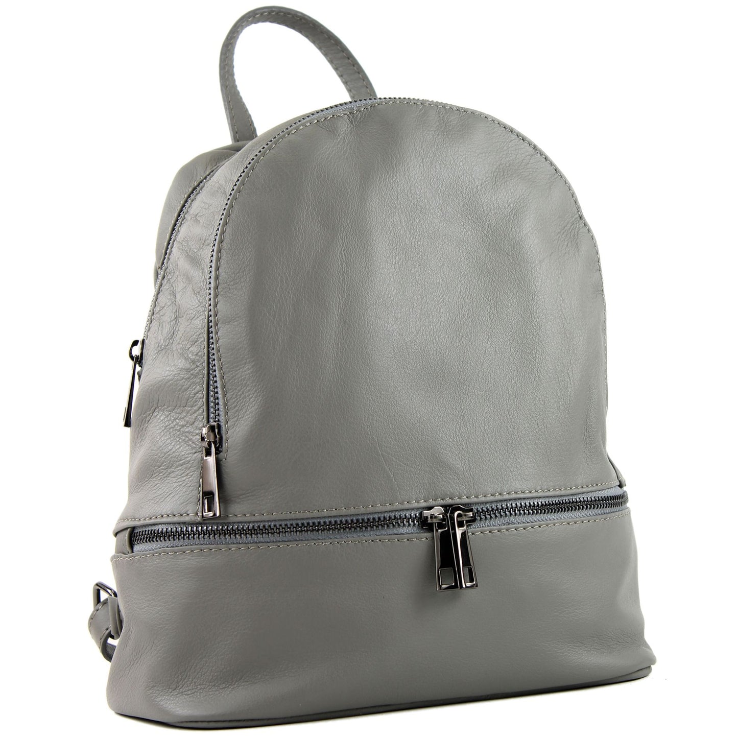 modamoda de T137 Damen Leder Rucksack Handtasche Medium handmade in Italy